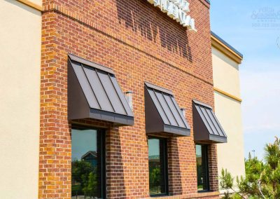 Commercial Standing Seam Awnings 3